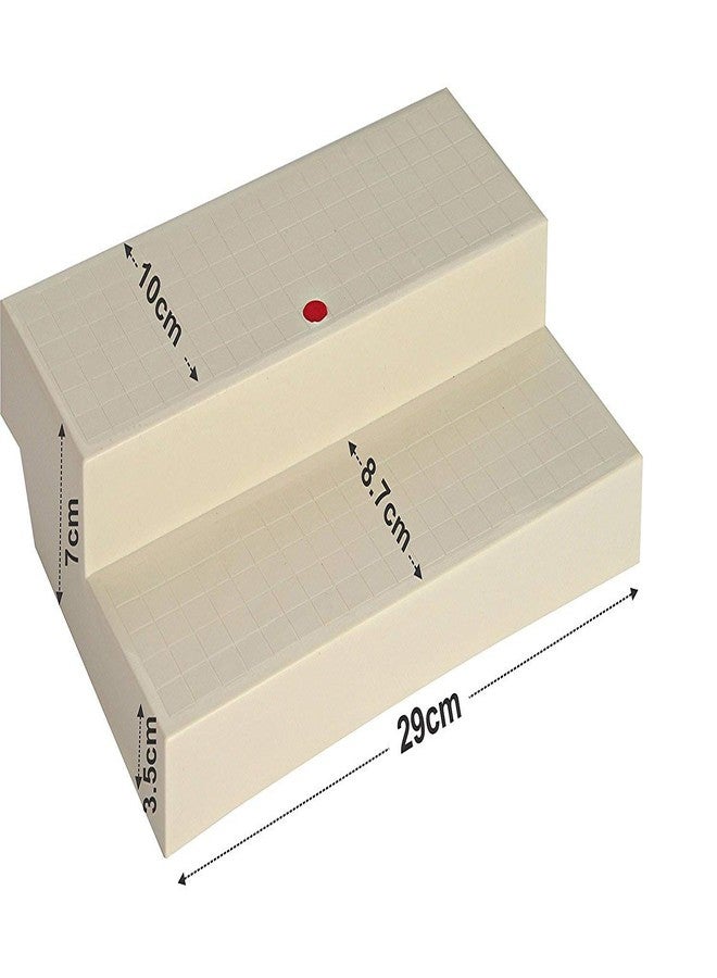 JVS (Combo of 2) Kitchen Cupboard Space Organizer in White Color/Plastic - Image 5